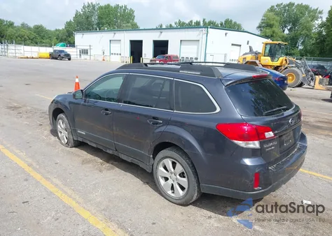 2011 Subaru Outback 2.5I Premium из США, поврежденный, VIN 4S4BRBCC1B1360659